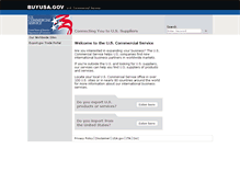 Tablet Screenshot of buyusa.gov